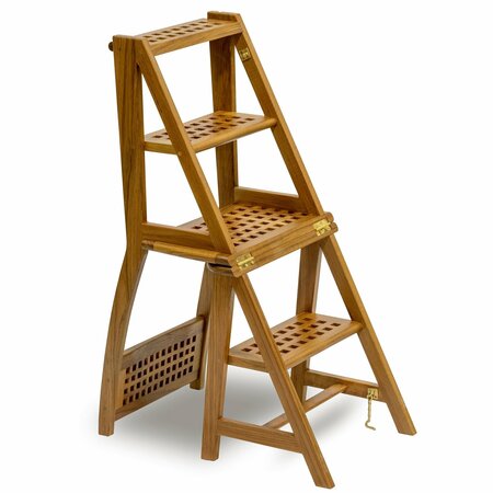 WHITECAP TEAK Franklin Step Ladder Chair 60089